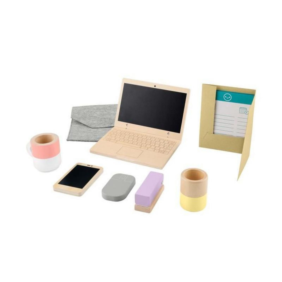 FISHER PRICE FISHER-PRICE Set teletravail en bois - HXV11