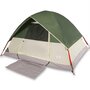 Voir la diapositive 2 : VIDAXL Tente de camping a dome 3 personne vert impermeable