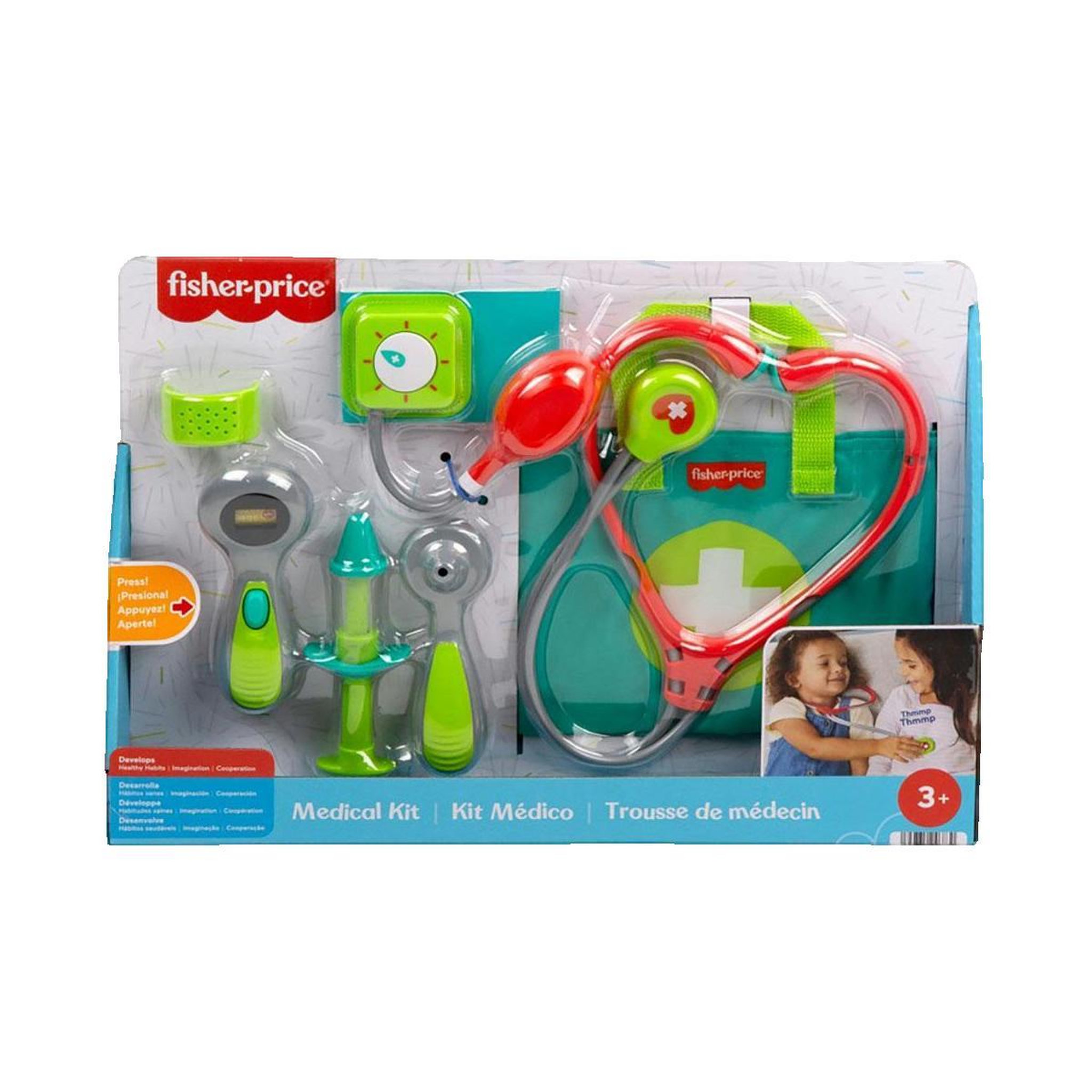 Voir la diapositive 2 : Trousse de médecin no-name multicolore