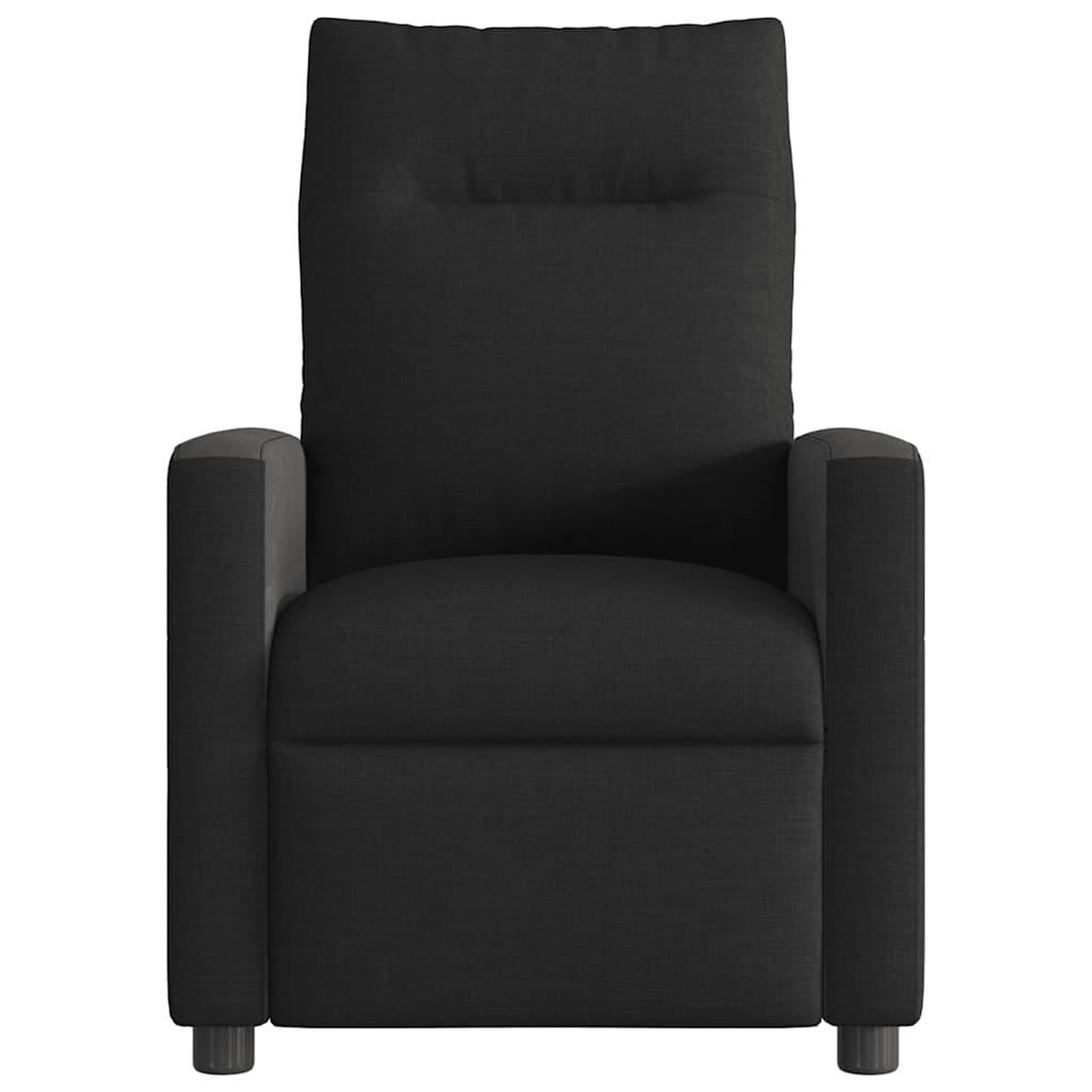 Voir la diapositive 5 : VIDAXL Fauteuil de massage inclinable electrique Noir Tissu