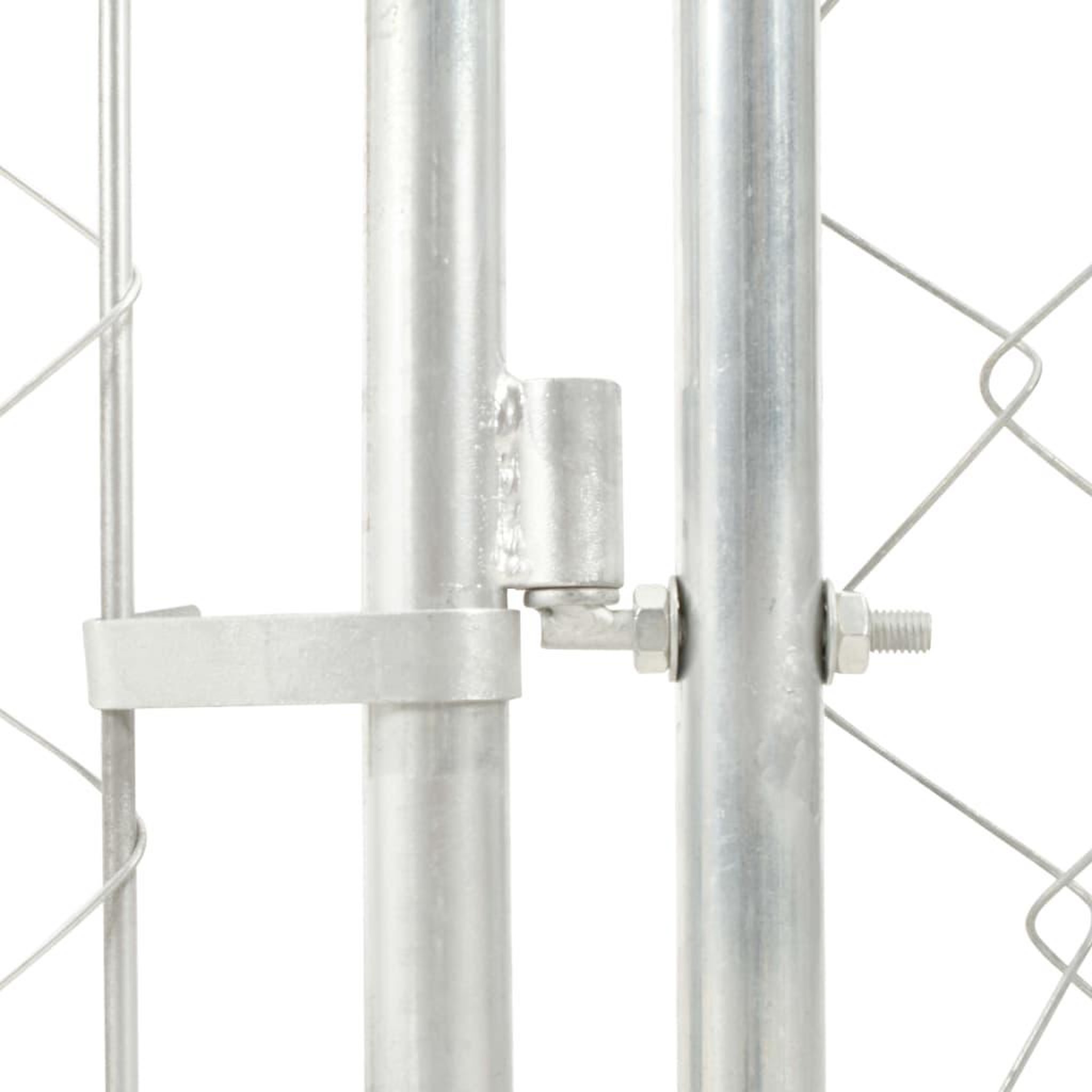 Voir la diapositive 3 : VIDAXL Chenil exterieur avec toit 100 x 100 x 125 cm