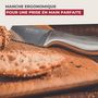 Voir la diapositive 5 : NIROSTA Couteau à pain en inox 33,5 cm en tout Nirosta