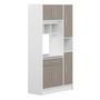 Voir la diapositive 1 : Buffet de cuisine 6 portes 1 tiroir 5 niches PRACTICA