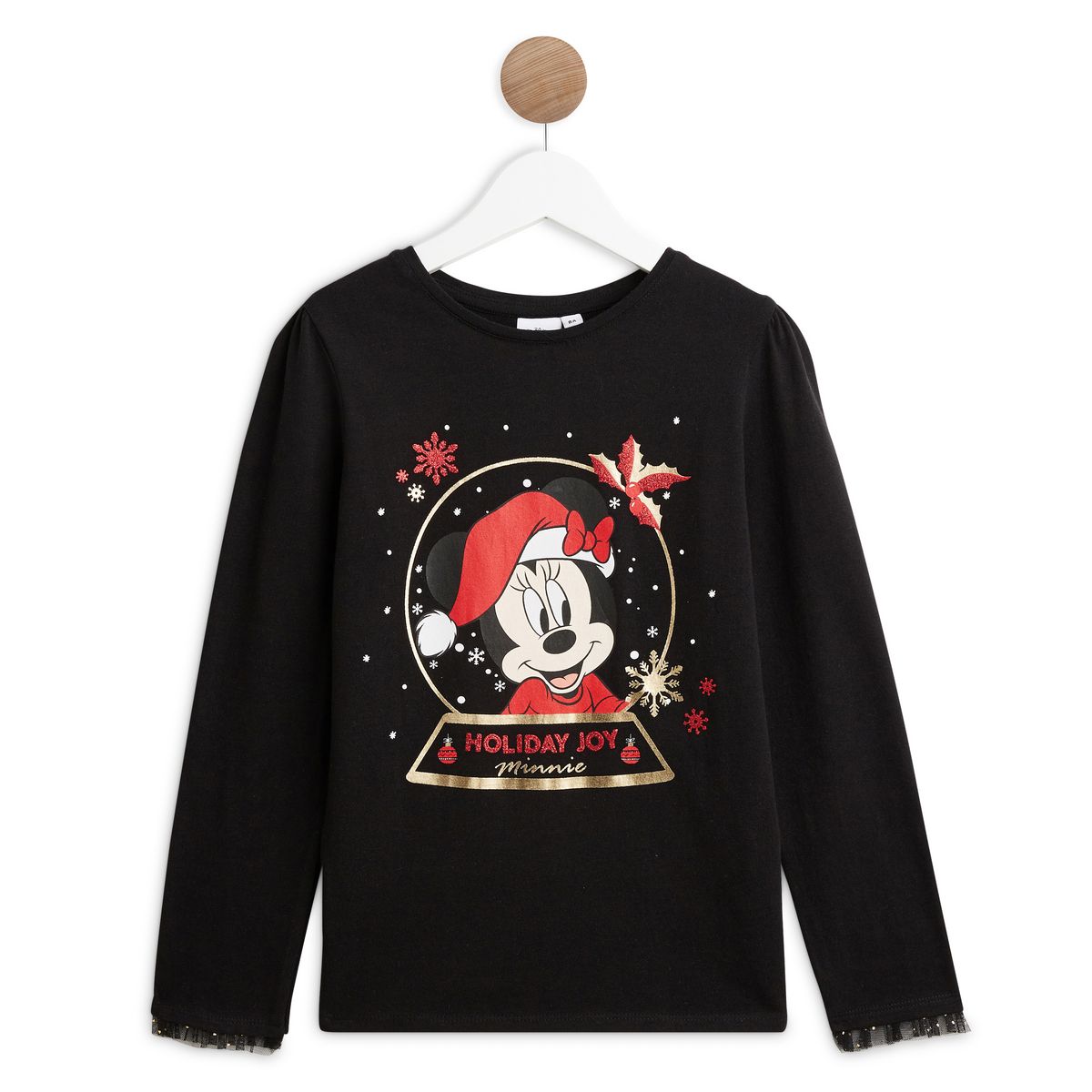 INEXTENSO T-shirt manches longues de noël fille