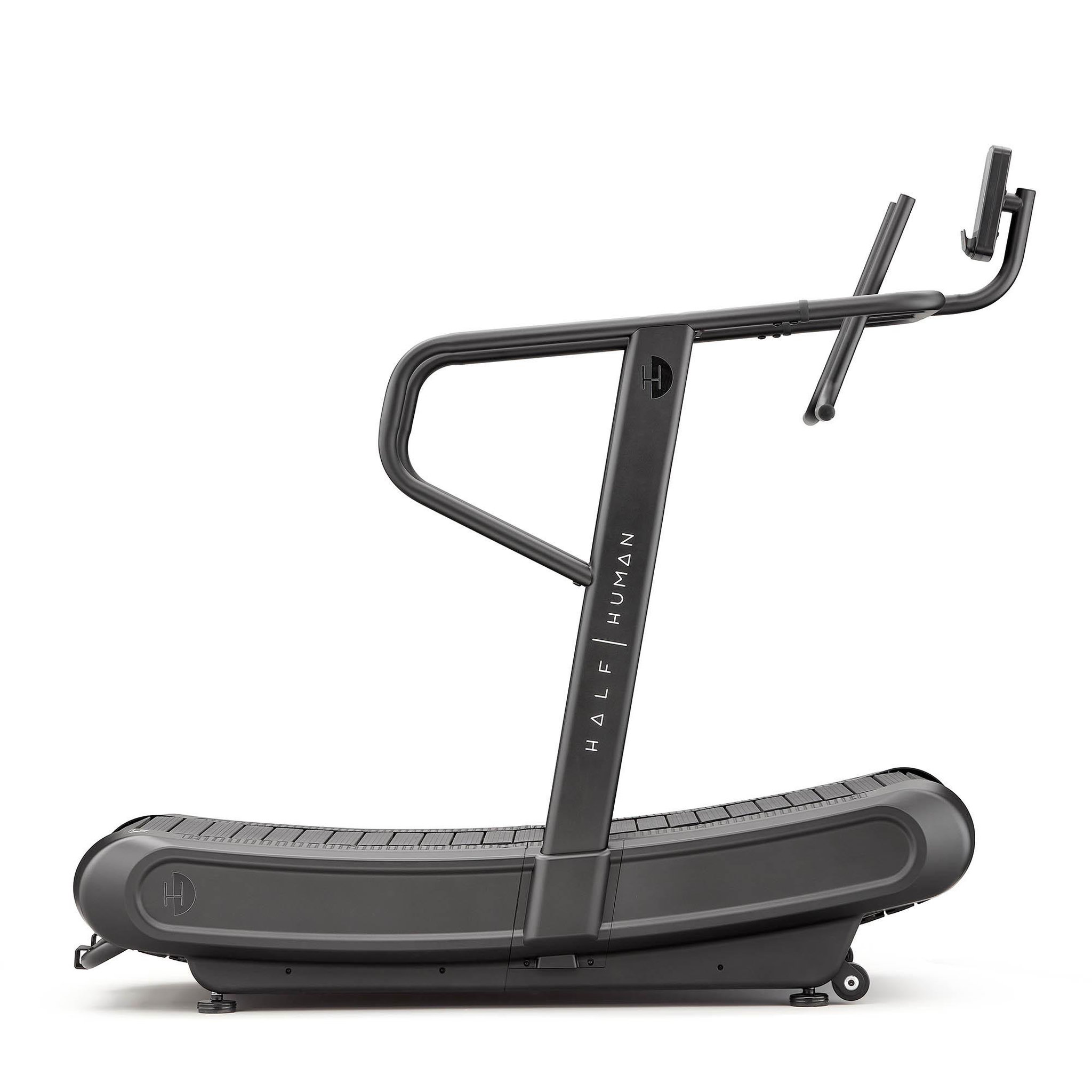 Voir la diapositive 2 : HALF HUMAN Tapis de course de fitness incurvé - half human - modèle curve - maison/appartement - non motorisé et auto-alimenté