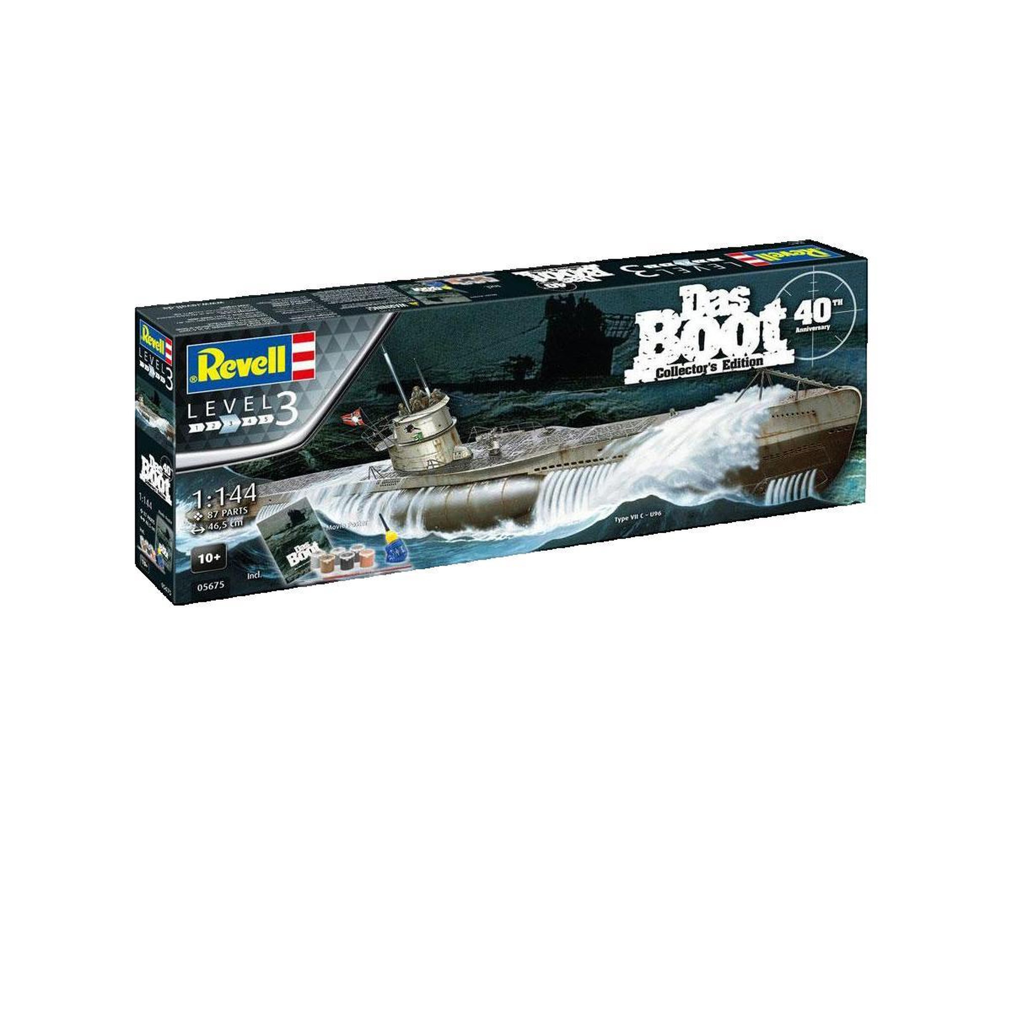 Voir la diapositive 3 : Revell Kit de maquette Revell Das Boot Edition Collector 40e Anniversaire