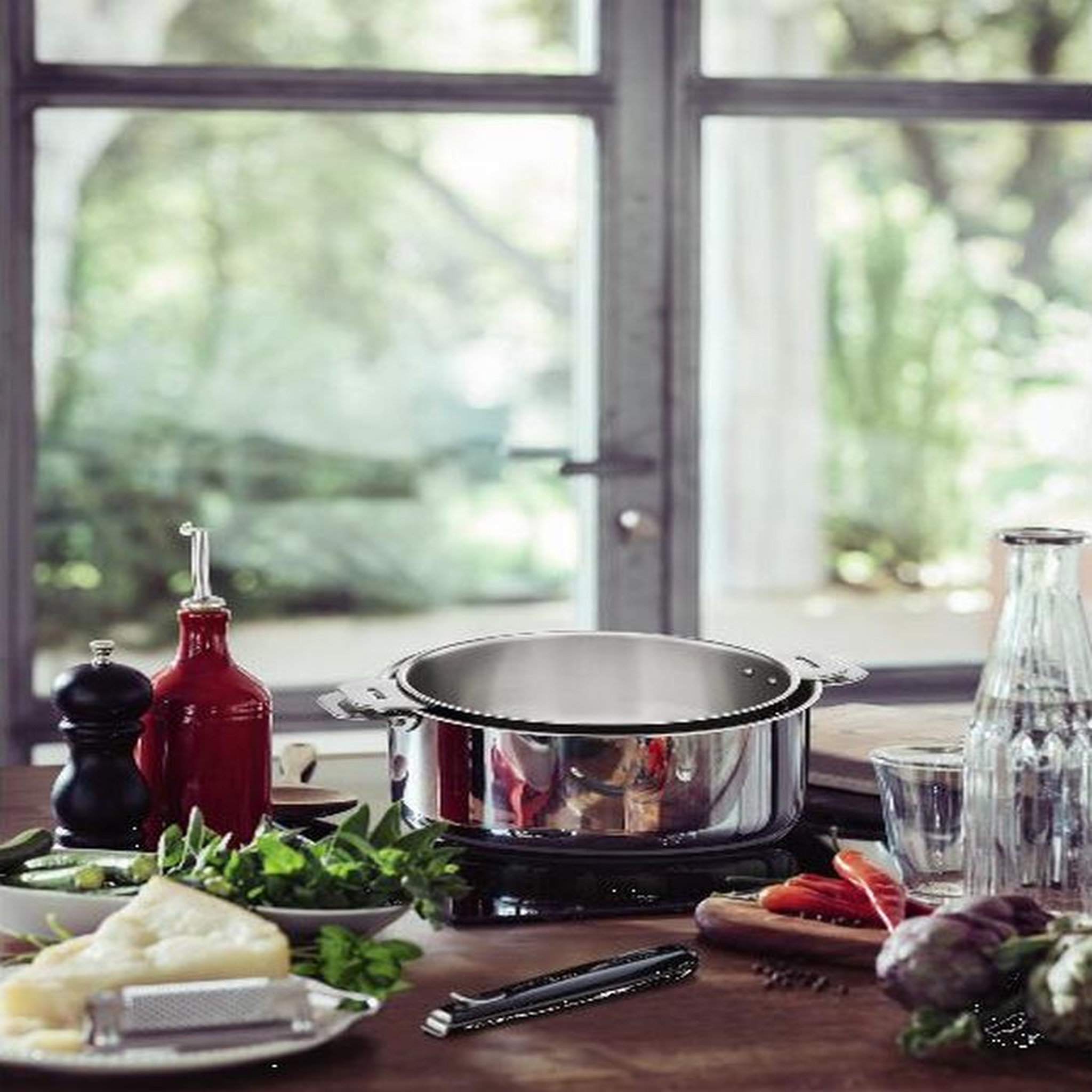 Voir la diapositive 3 : Lagostina Série de 3 casseroles inox 16/18/20cm + poignée - 012132600004