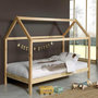 Voir la diapositive 1 : Paris Prix Pack - Lit Cabane Enfant & Matelas  Dallas  90x200cm Naturel