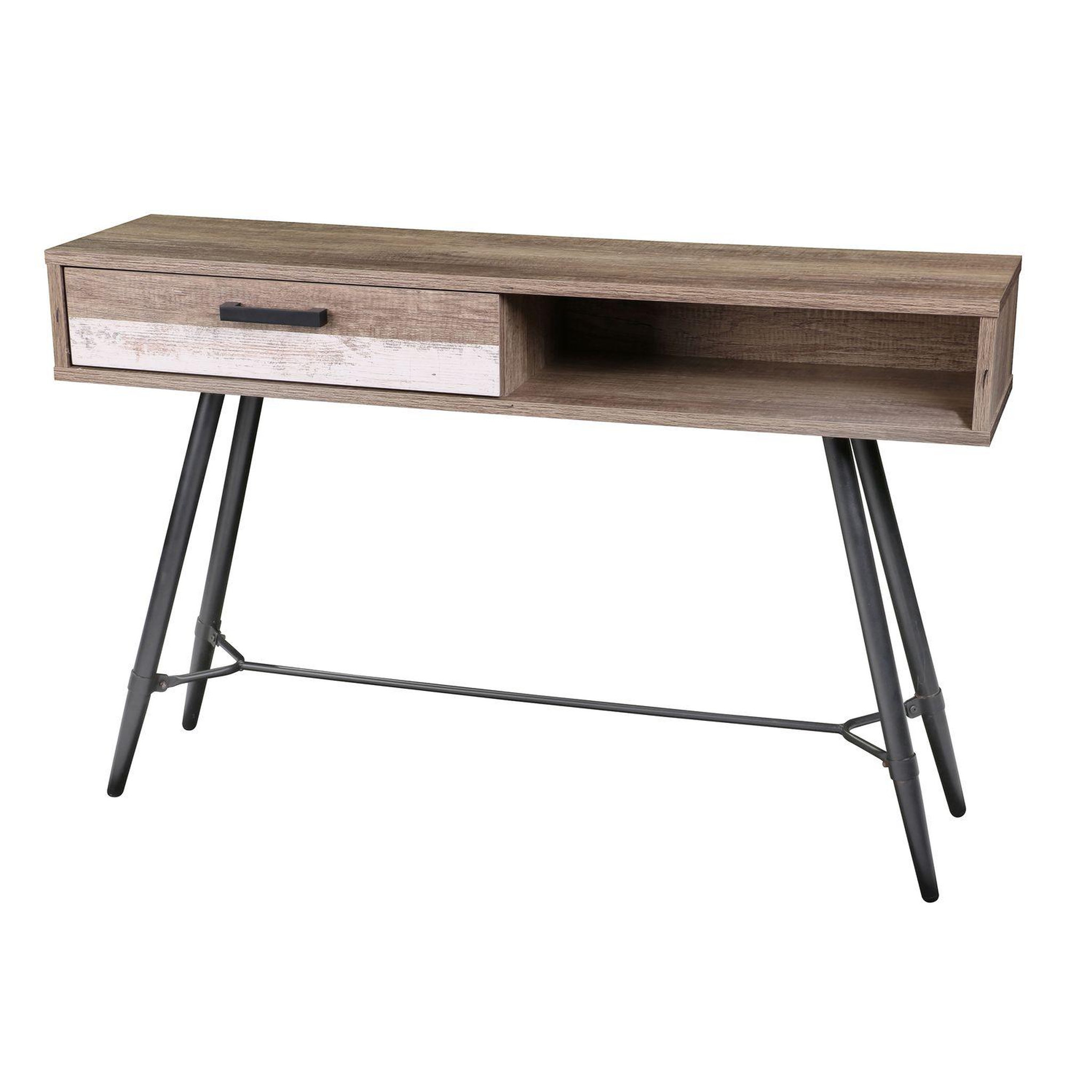 DIVERS Console brooklyn - 120 x h. 77 cm - marron