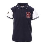 REDSKINS Polo  Garçon Redskins PO3044. Coloris disponibles : Bleu