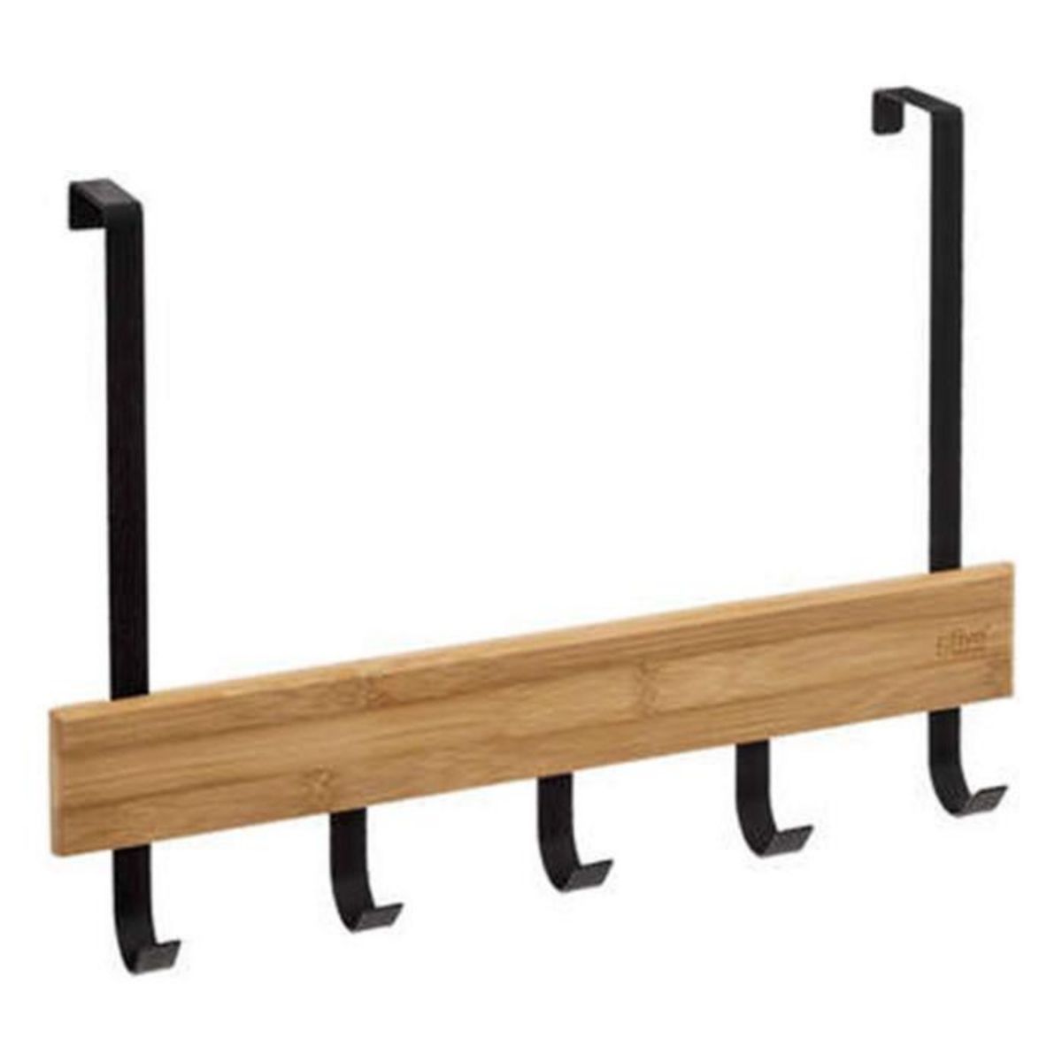 FIVE Porte-Serviettes en Bambou  Natureo  40cm Noir