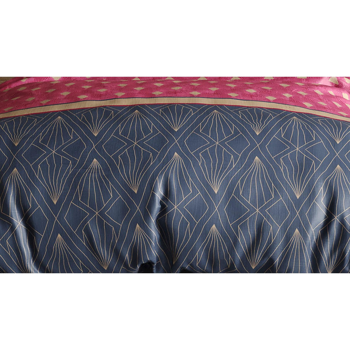 ATELIER DU COTON Parure housse de couette 100%coton 57fils lily