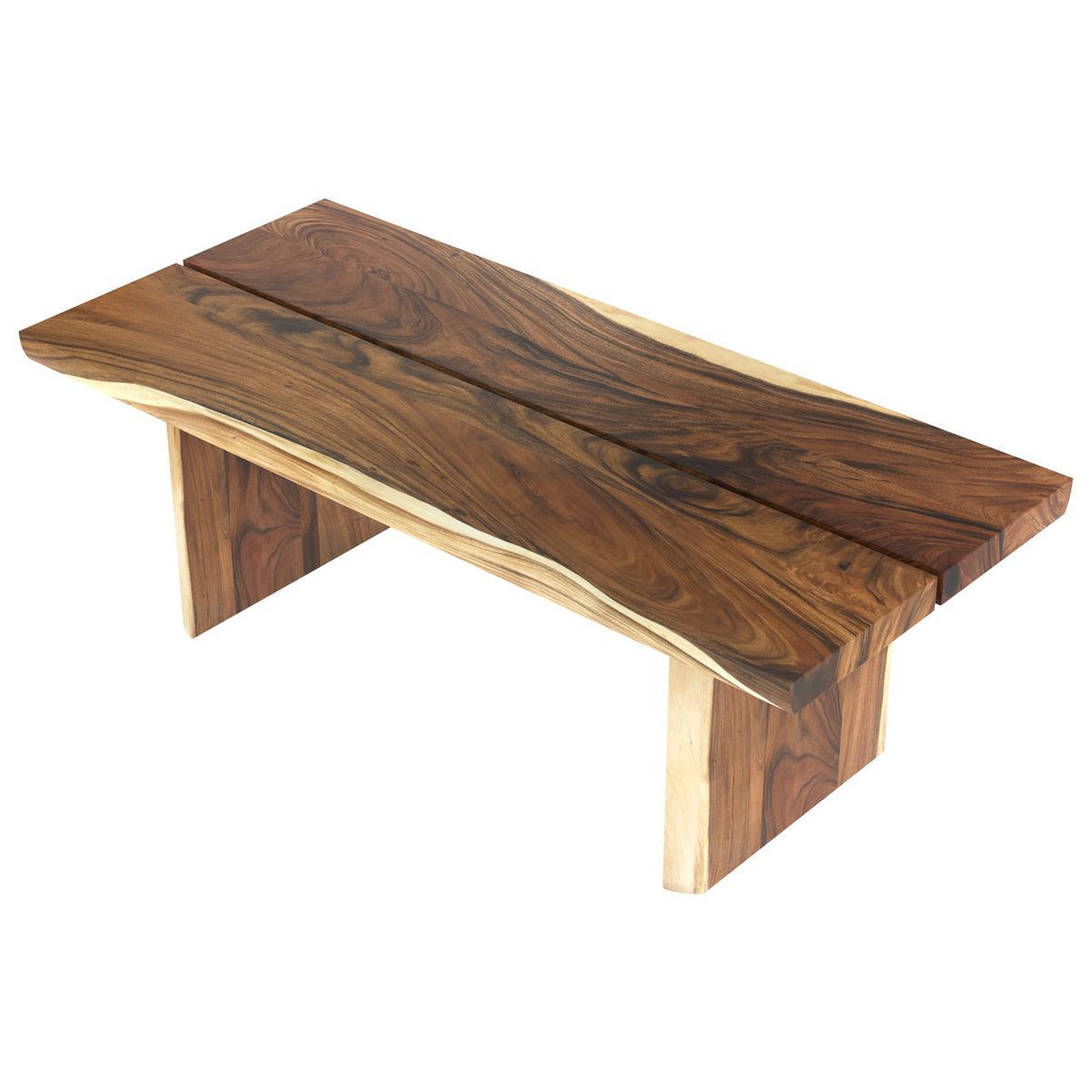Voir la diapositive 3 : MAISON PAVANE Table rectangulaire 8 personnes en bois de suar 220 cm-tanah