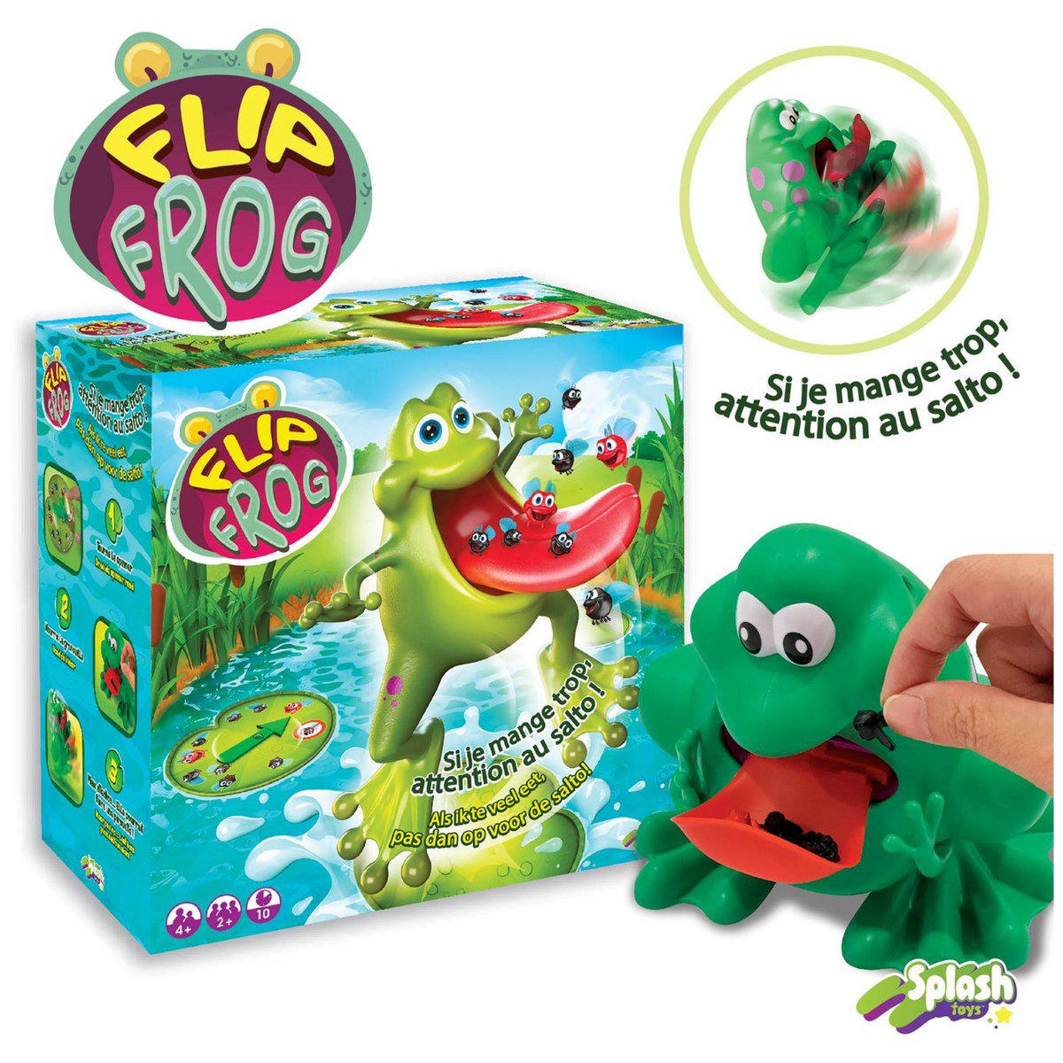 SPLASH TOYS Jeu d'ambiance - Flip Frog