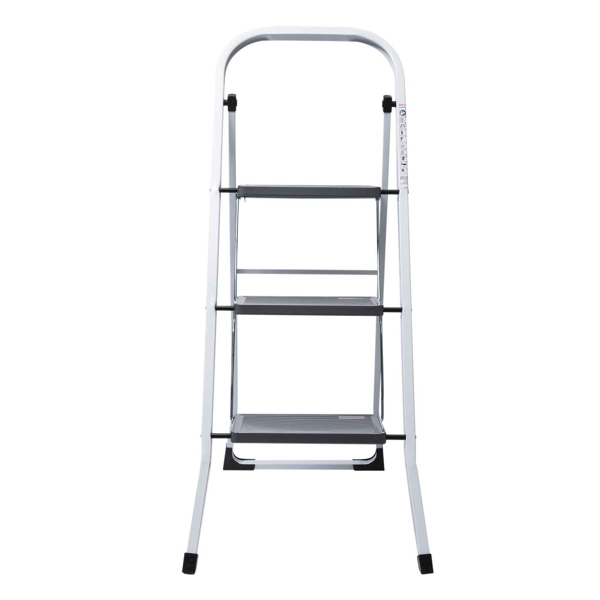 Voir la diapositive 2 : WERKAPRO Marchepied pliable 3 marches werka pro