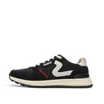 Schott Baskets Noires/Blanches Homme Schott Dorian. Coloris disponibles : Noir