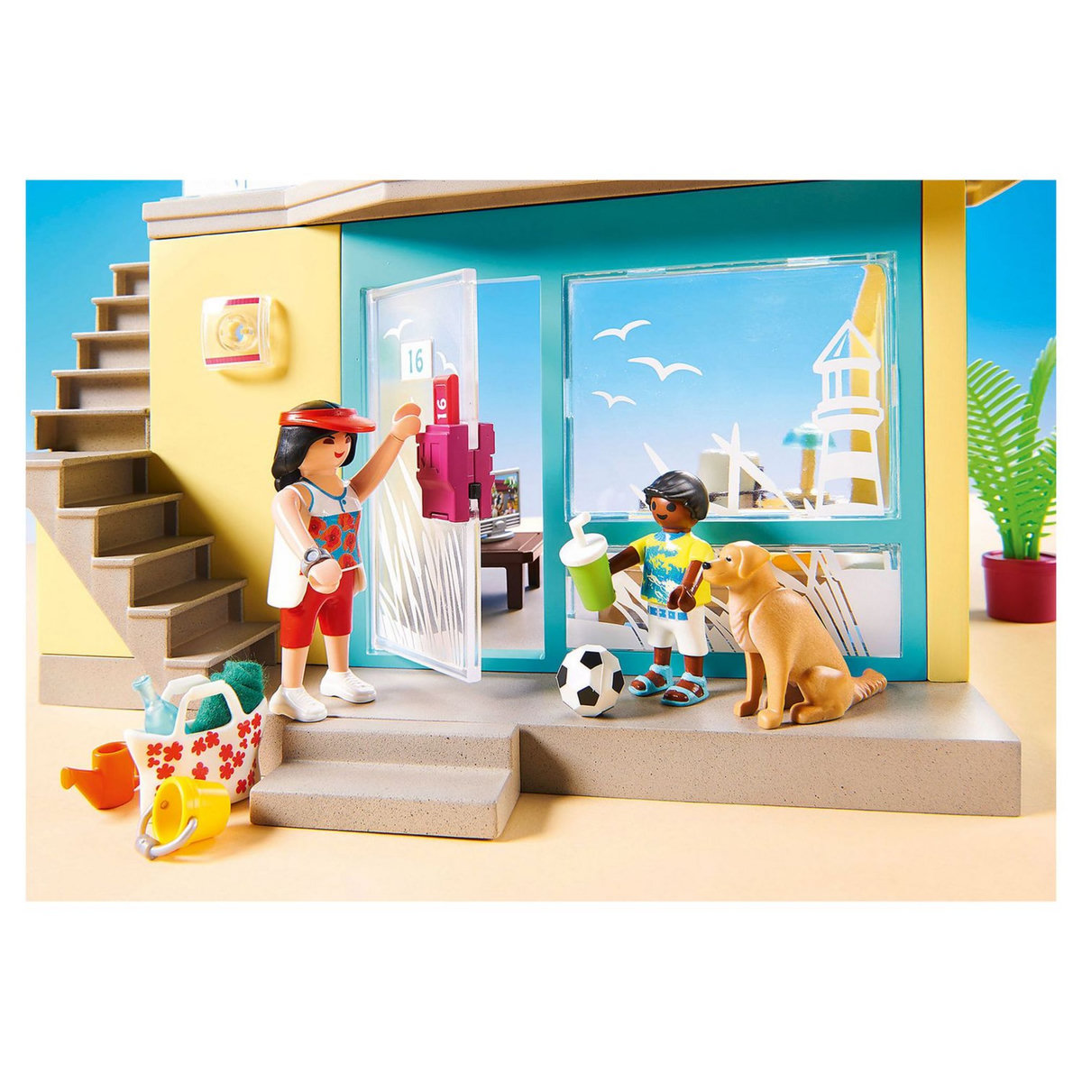 PLAYMOBIL 70434 - Family Fun - Playmo Beach Hôtel