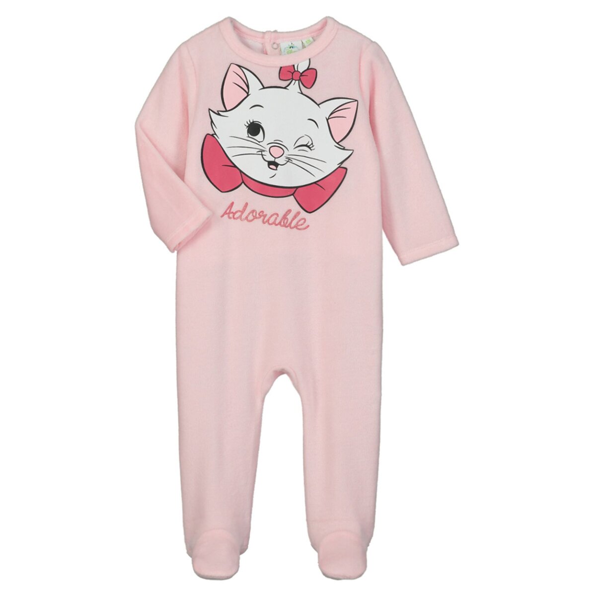 ARISTOCHAT Pyjama velours bébé fille