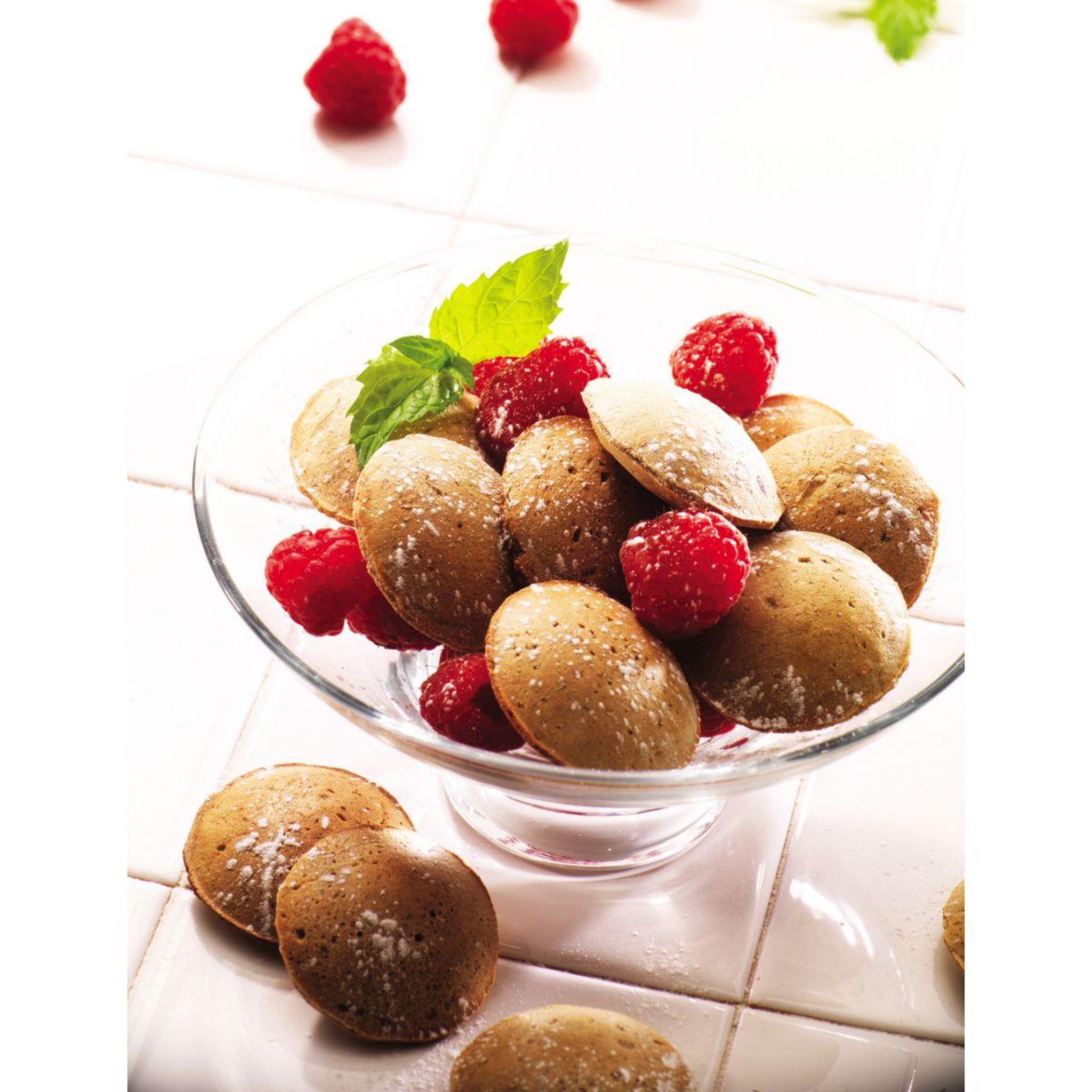 Voir la diapositive 5 : TEFAL Plaque XA801212 - mini bouchée snack collection
