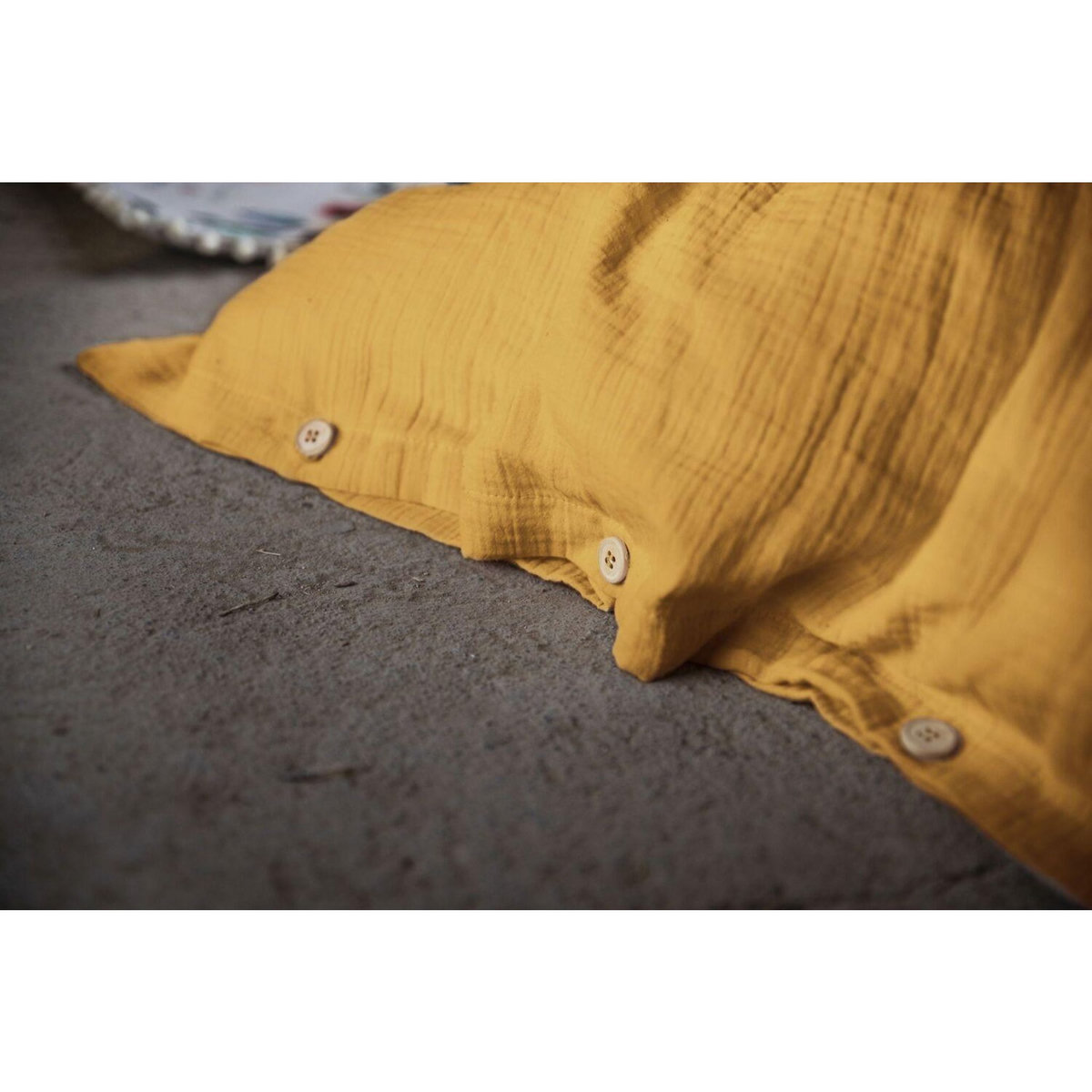 Home collection Housse de couette 100% gaze de coton