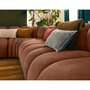 Voir la diapositive 4 : LISA DESIGN Debbie - canapé modulable d'angle droit 5 places en tissu texturé