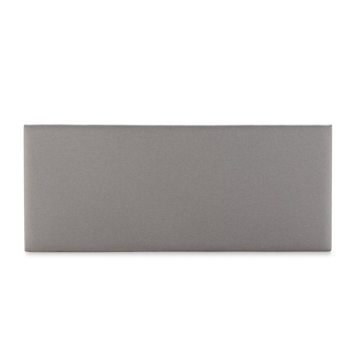 VS VENTA-STOCK Tête de lit Aura recouverte de tissu Gris Clair 160x60 cm