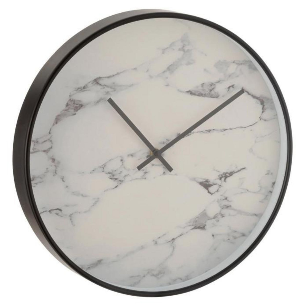 Paris Prix Horloge Murale Design  Marbre  40cm Noir