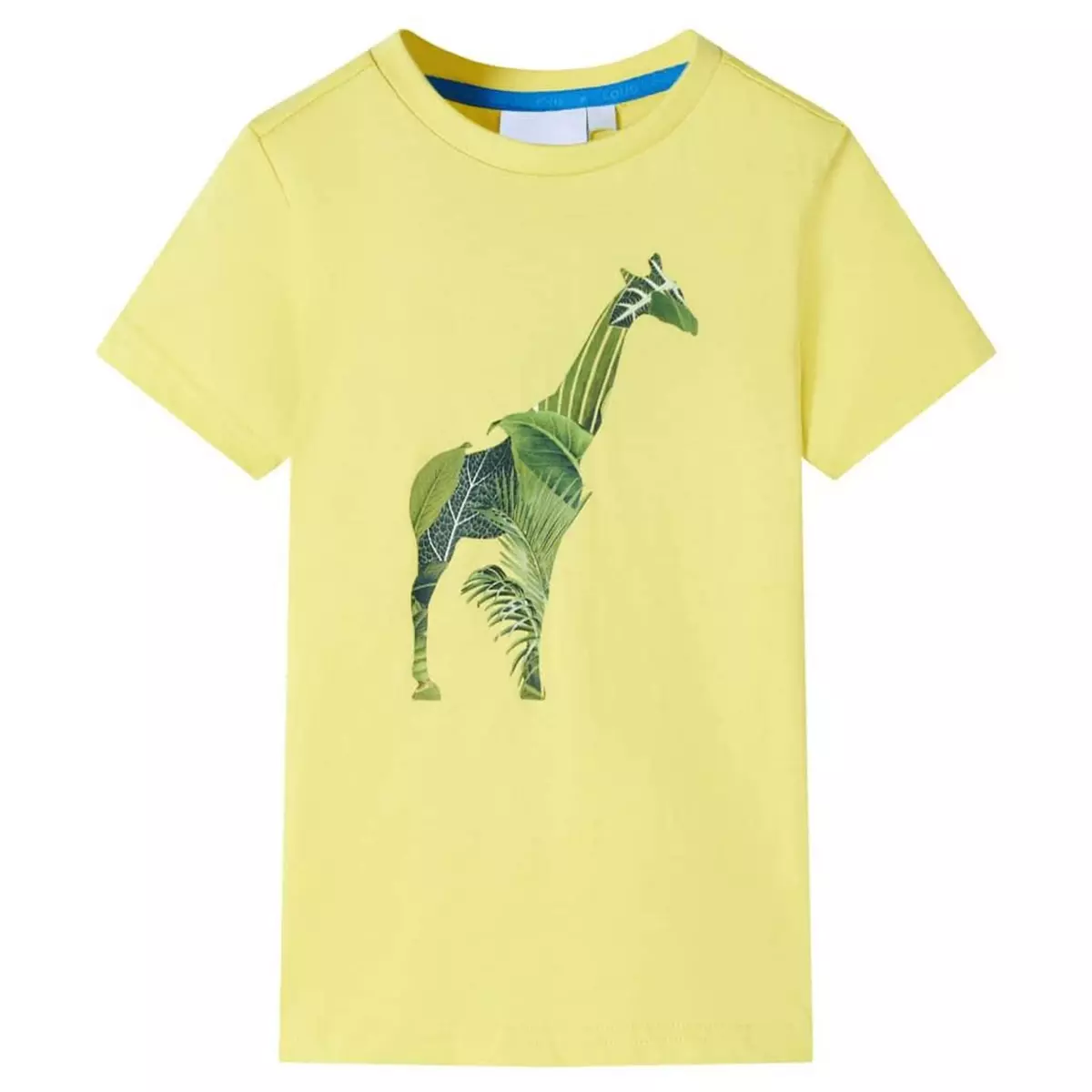VIDAXL T-shirt pour enfants jaune 104