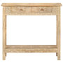Voir la diapositive 2 : VIDAXL Table console 80x35x74 cm Bois de manguier massif