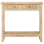 Voir la diapositive 2 : VIDAXL Table console 80x35x74 cm Bois de manguier massif