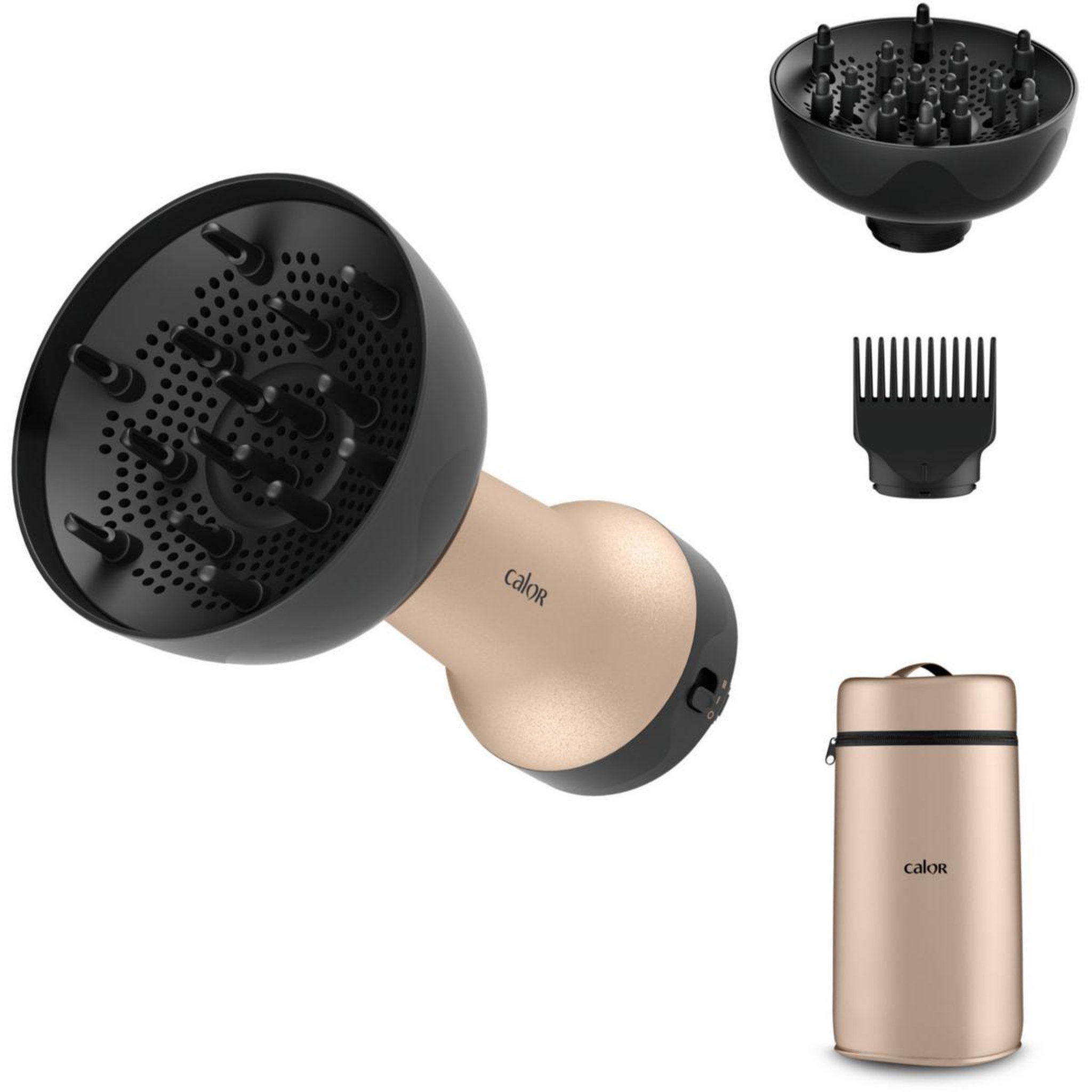 Voir la diapositive 1 : CALOR Diffuseur sèche-cheveux Curl Harmony CV7D30C0