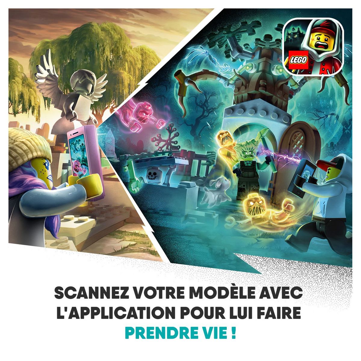 LEGO Hidden Side 70420 - Le cimetière mystérieux