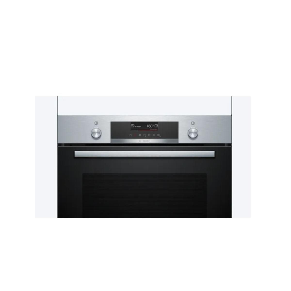 BOSCH Four intégrable multifonction 71l 60cm pyrolyse inox - HBG579BS3F
