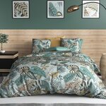 ATELIER DU COTON Housse de couette 260x240 CANCUN + 2 taies coton 57 fils