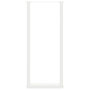 Voir la diapositive 5 : VIDAXL Pieds de table basse forme de U 2pcs blanc 50x(110-111)cm acier