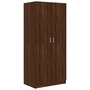 Voir la diapositive 2 : VIDAXL Garde-robe Chene marron 80x52x180 cm Bois d'ingenierie
