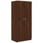 Voir la diapositive 2 : VIDAXL Garde-robe Chene marron 80x52x180 cm Bois d'ingenierie