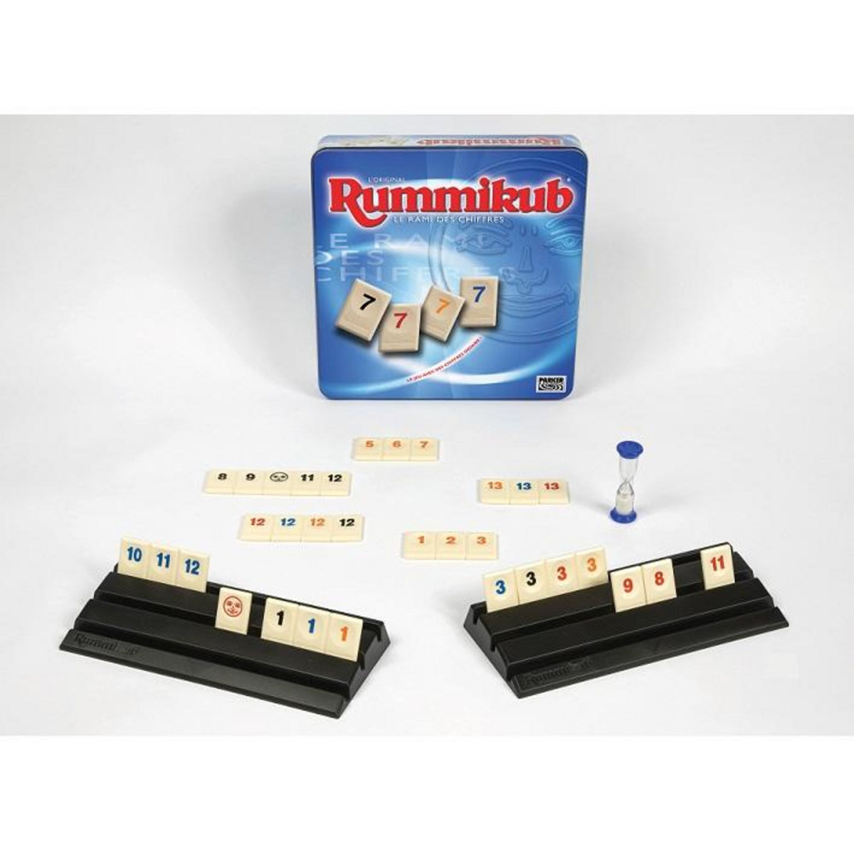 HASBRO  Rummikub Chiffres boîte métal