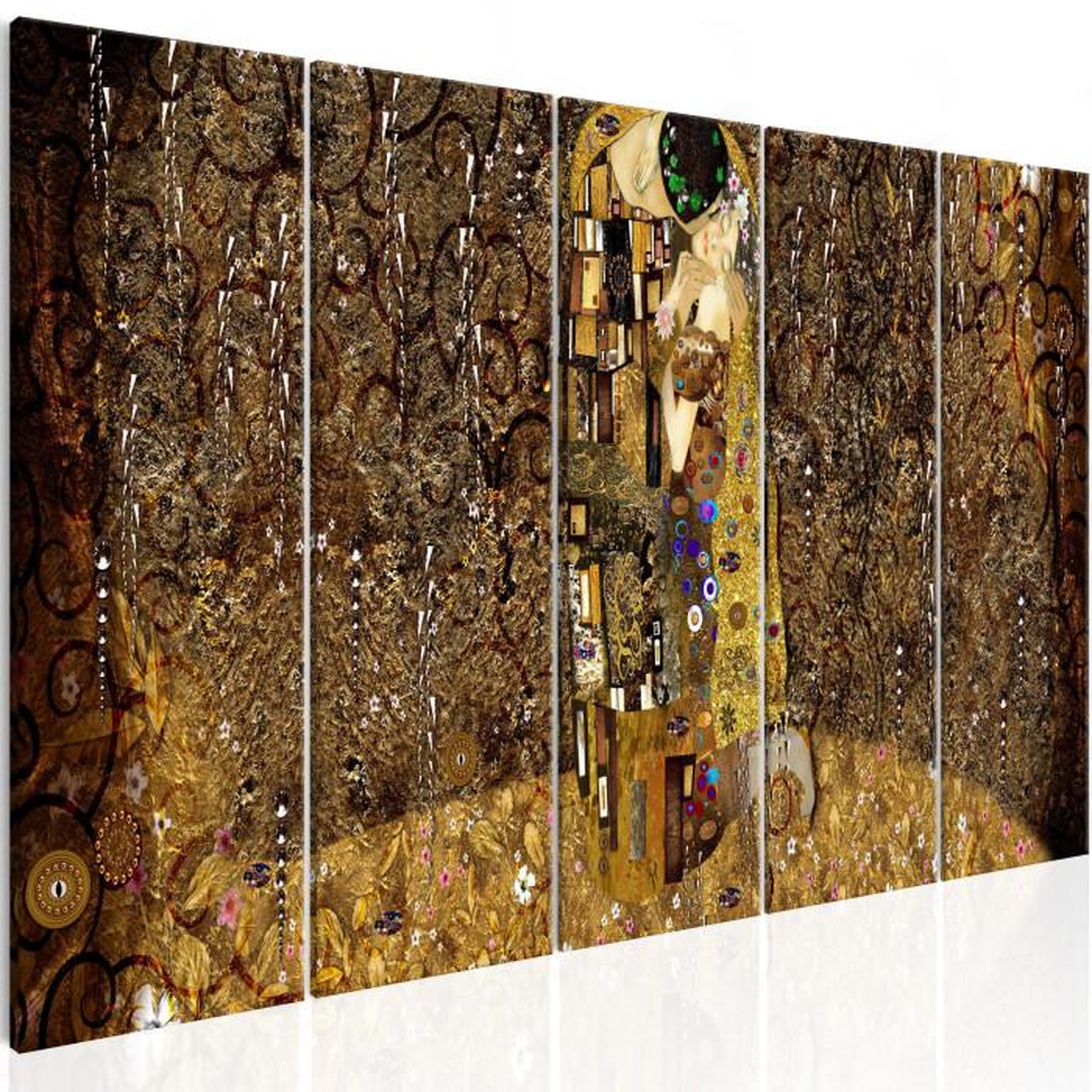 Paris Prix Tableau Imprimé  Passionate Kiss. Coloris disponibles : Multicolore