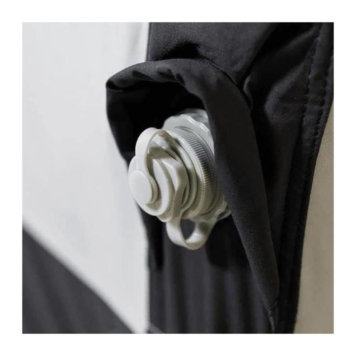 KAMPA Tente de camping gonflabe - 4 places - KAMPA - Brean 4 AIR - Vert et noir