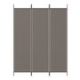 Voir la diapositive 3 : VIDAXL Cloison de separation 3 panneaux Anthracite 150x200 cm Tissu