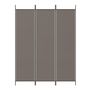 Voir la diapositive 3 : VIDAXL Cloison de separation 3 panneaux Anthracite 150x200 cm Tissu