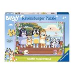 RAVENSBURGER Puzzle Giant Bluey 24 pieces - Des3 ans- Ravensburger -05622
