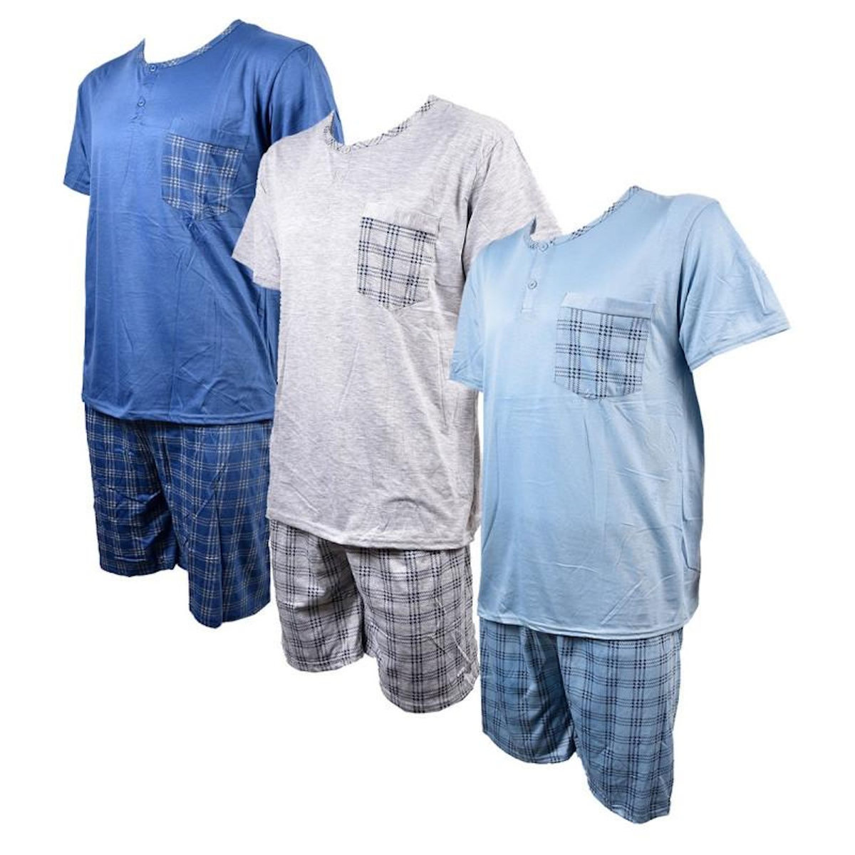 OZABI Pyjama Court Homme ECO HOMEWEAR