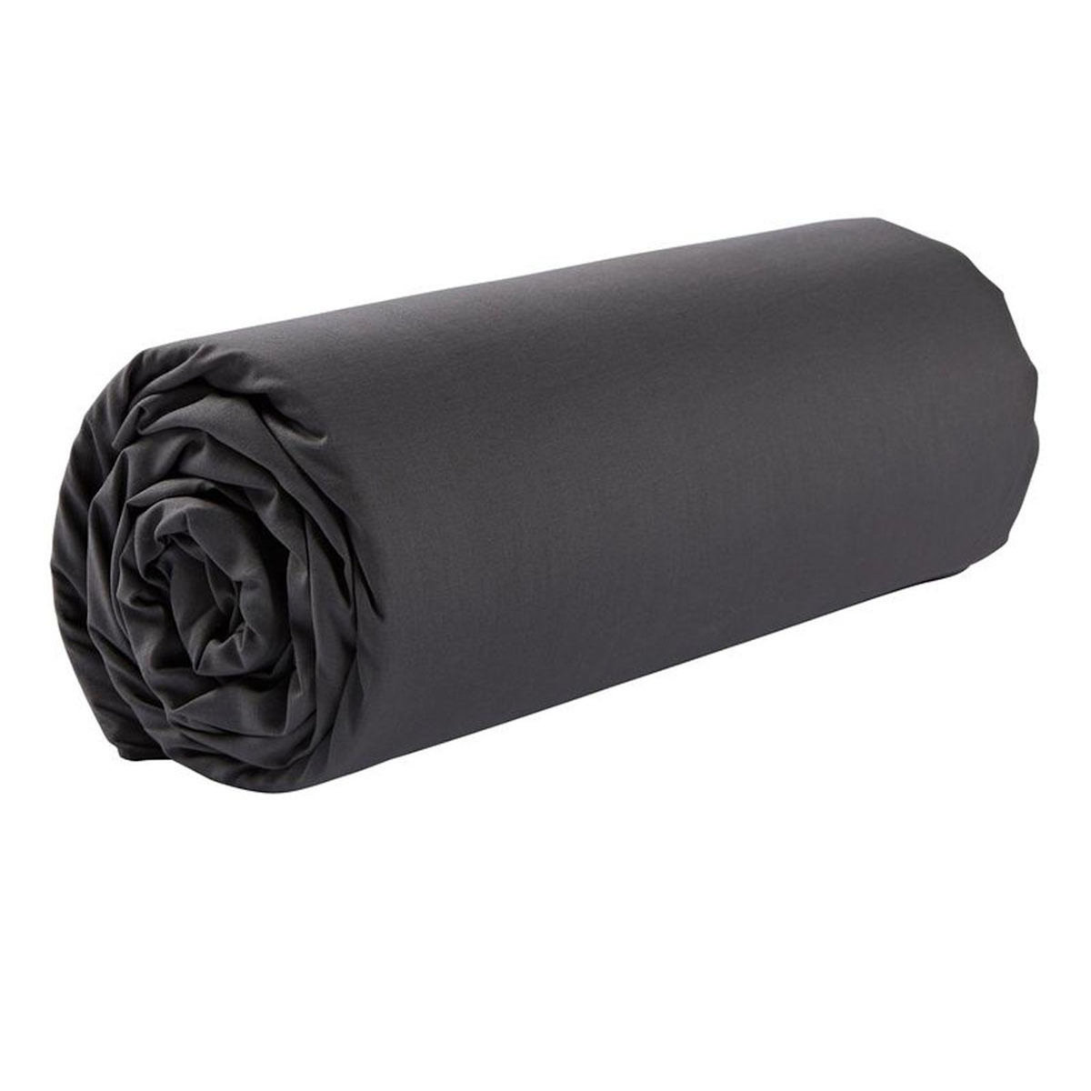 DODO Housse de couette Coton Antibactérien Anthracite