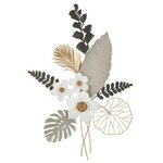 Paris Prix Décoration Murale en Métal  Bouq  96cm Multicolore