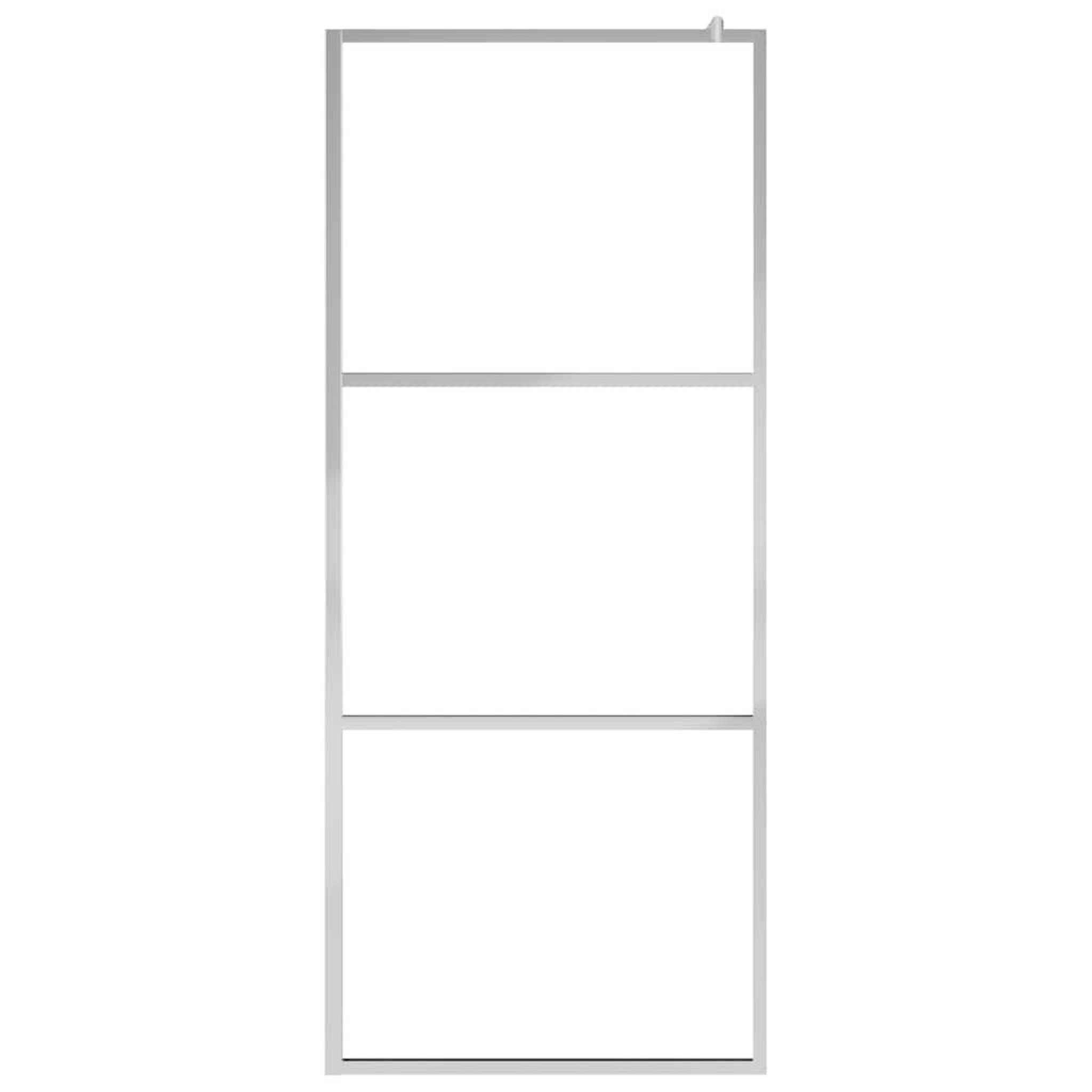 Voir la diapositive 3 : VIDAXL Paroi de douche a l'italienne a verre ESG depoli 140x195 cm