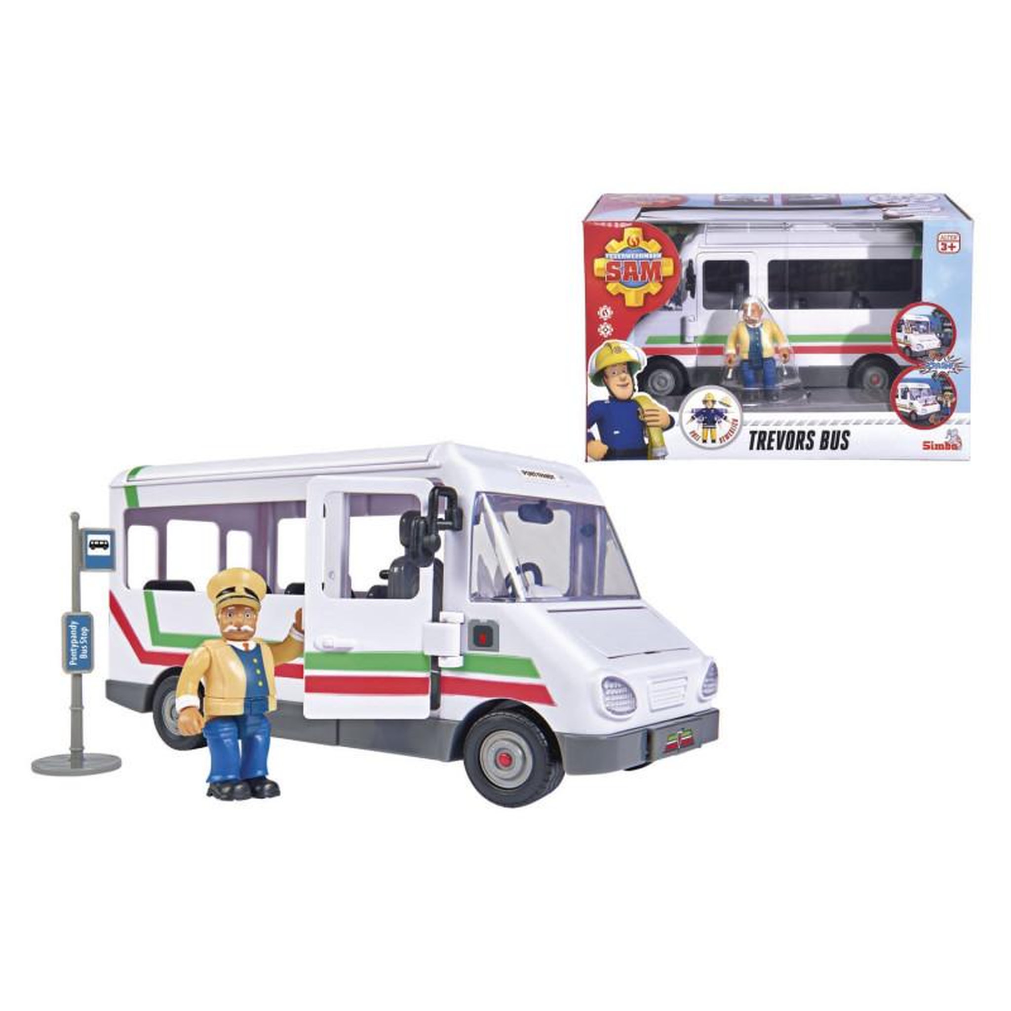 Voir la diapositive 4 : SIMBA SIMBA Fireman Sam Trevor& 39 s Bus