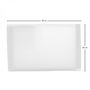 Voir la diapositive 2 : VIVEZEN Lot de 300 alèses jetables, imperméables - 60 x 90 cm - Blanc