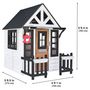 Voir la diapositive 9 : Kidkraft Maisonnette cabne pour enfant en bois LAKESIDE Blanc